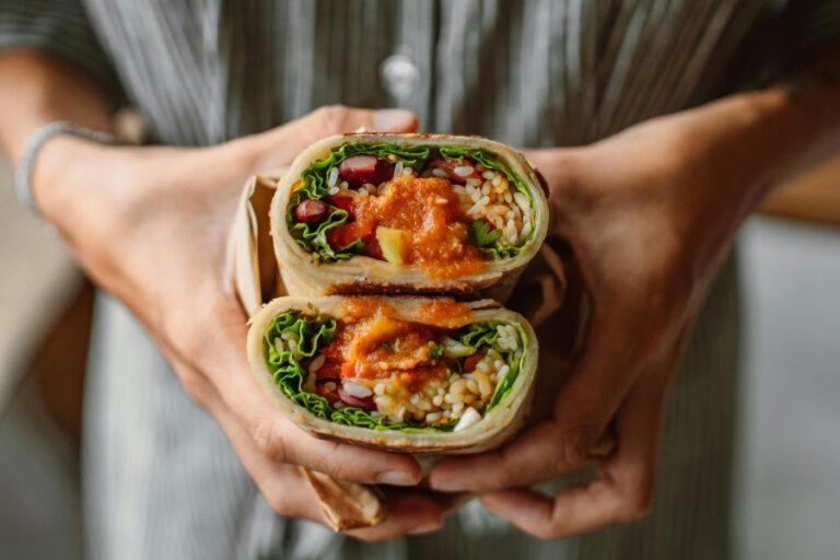 Gesundes Essen für Kinder: Gemüse-Wraps für Kinder